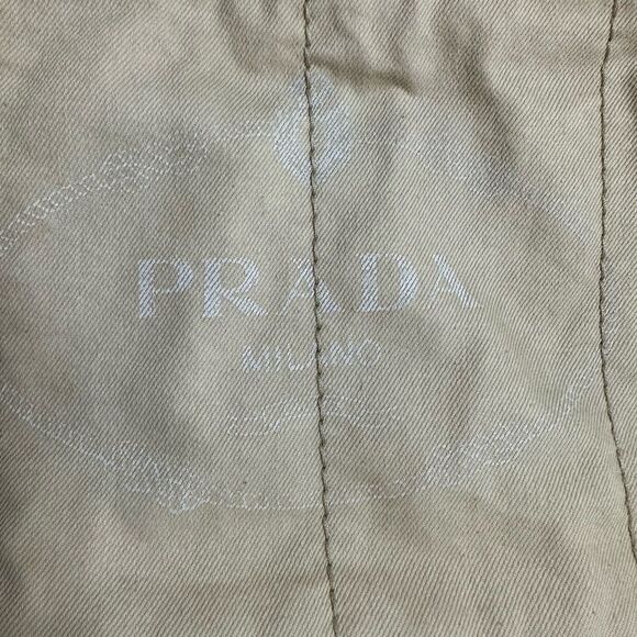 💯Authentic Prada Canapa Denim Medium Size 🍀 - Picture 13 of 17